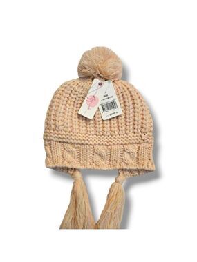 Children's Knitted Pom-Pom Hat